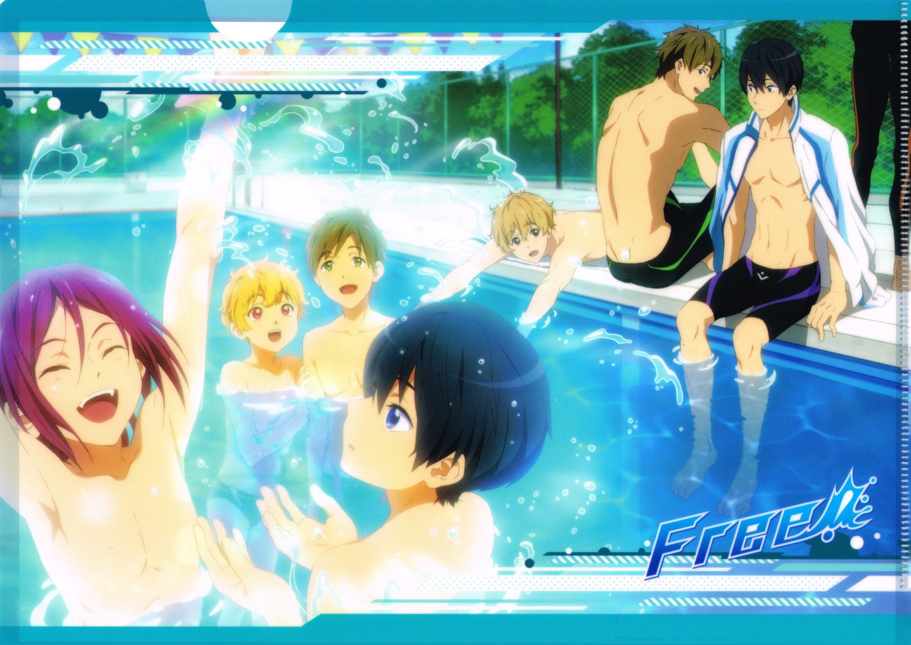 Amazon.co.jp: Free! クリアファイル 小学生&高校生 : おもちゃ